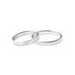 Platinum wedding ring 3.4mm