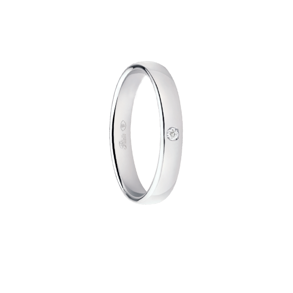 Platinum wedding ring 3.4mm