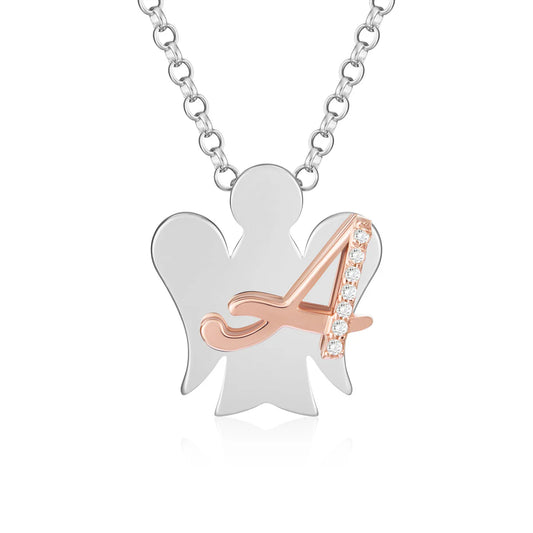 Necklace with Letter A - GIA500A