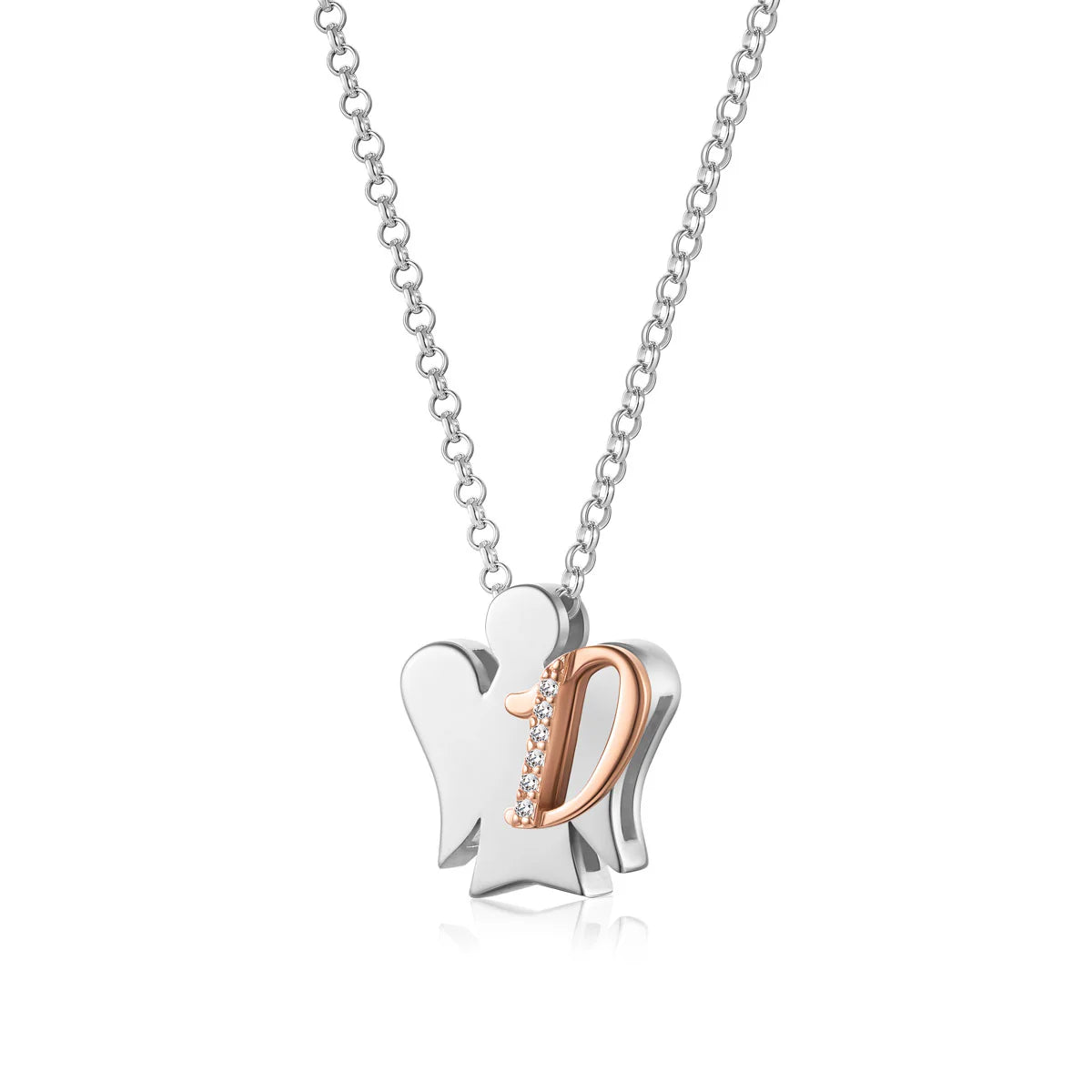 Letter D Necklace - GIA500D