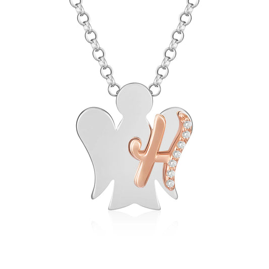 Necklace with Letter H - GIA500H