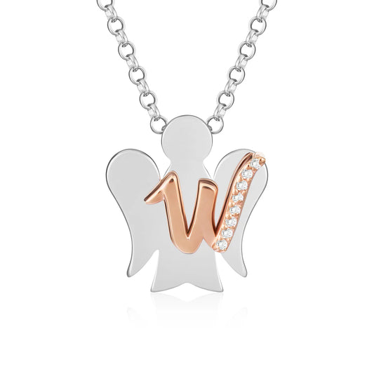 Necklace with Letter W - GIA500W