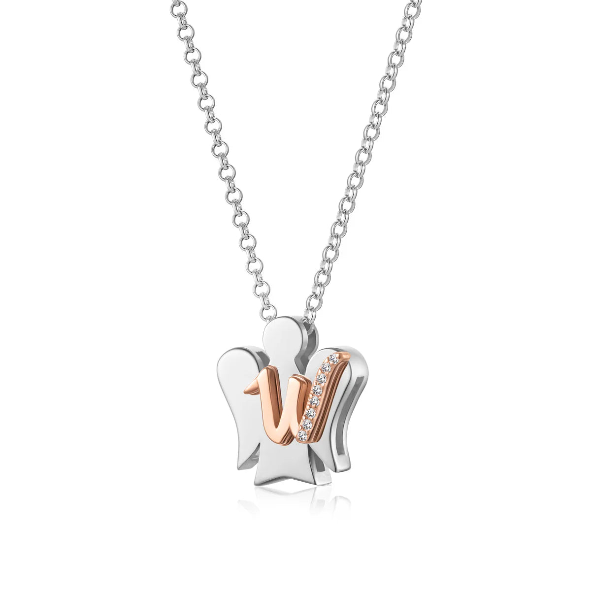 Necklace with Letter W - GIA500W